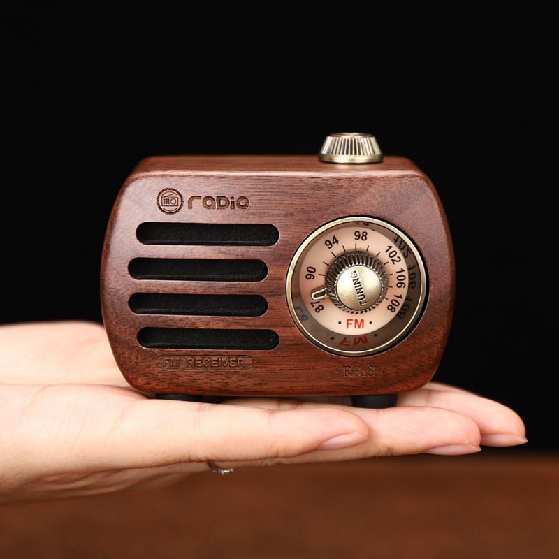 Mini Radio Enceinte Vintage - Éternel Vintage