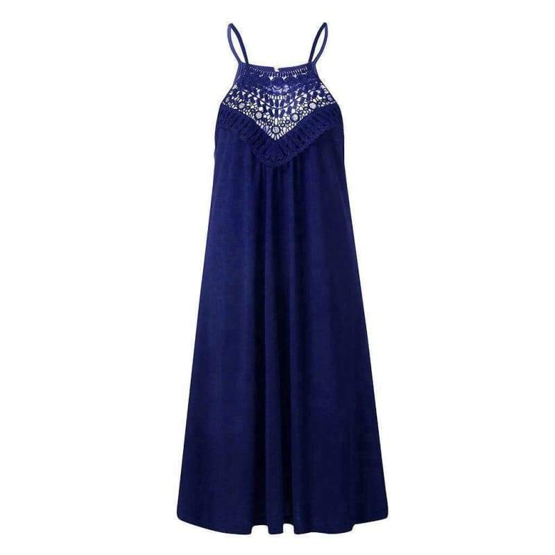 Robe Style Rock Bleu - Éternel Vintage