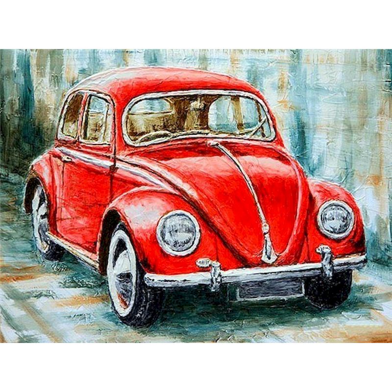 Peinture sur toile Vieille voiture - Vintage - Tableaux