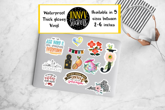 Kawaii Corgi sticker sheet – Jenny V Stickers