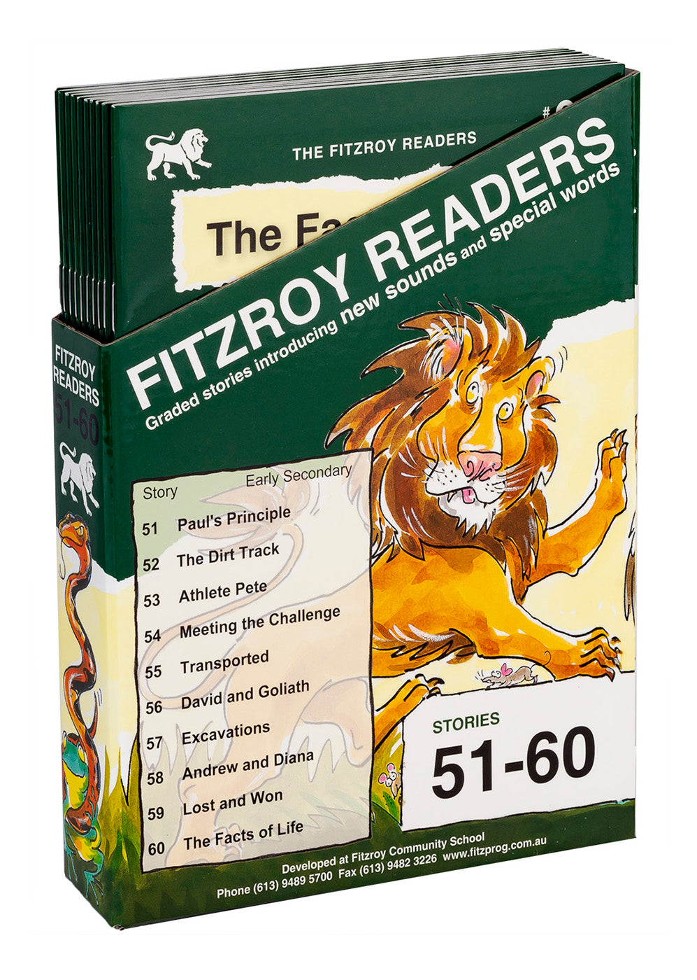 Fitzroy Readers 31-40. Phonic Readers grade 3-4