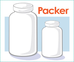 packer bottle shape