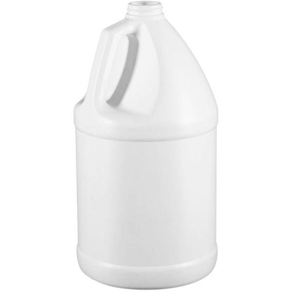 Empty Plastic Gallon Jugs - Clear HDPE Plastic with Caps - 4 Count