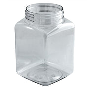 53/485 16 oz. Rectangular Plastic Spice Container and Induction-Lined Dual  Flapper Lid with 3 Holes