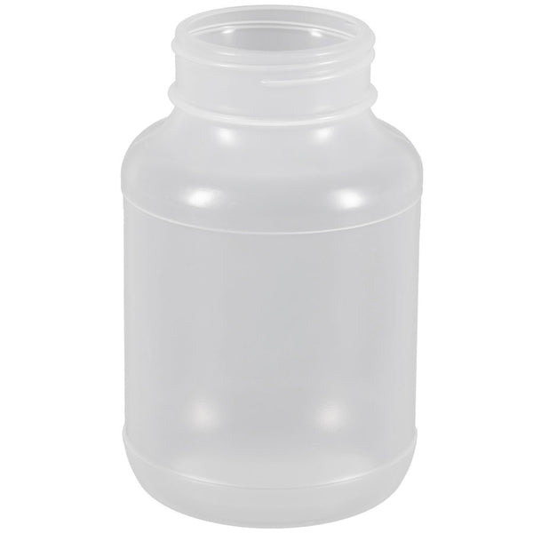 16oz Clear Pet Plastic Spice Jars (Red Cap) - Clear 63-485