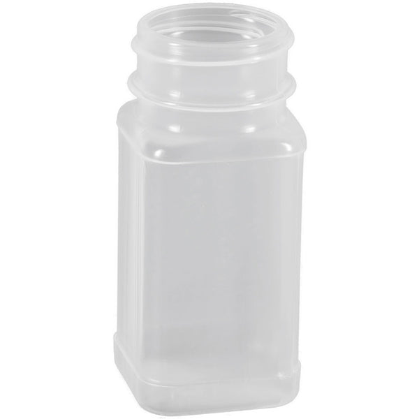 5.5 oz. Natural PP Plastic Spice Bottles (48-485) - Wholesale