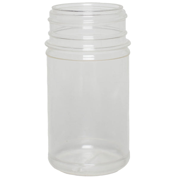 4 oz. Clear Glass Round Spice Jars (48-485)