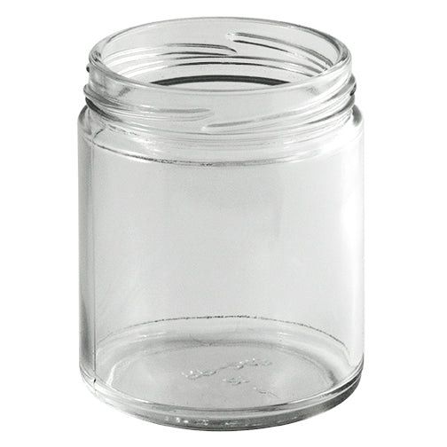12 oz Clear Glass Economy Canning Jars - 70-450 Neck Finish