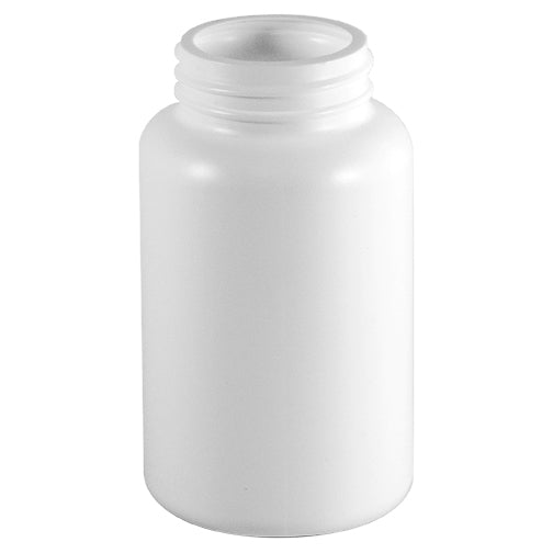 200 mL/cc White PET Foam Bottle, 30 Gram. Pipeline Packaging