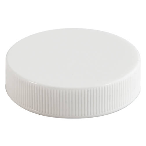 1/8 oz. Clear Plastic Concentrate Container, White Smooth Child Resistant  Cap, 33mm 33-400