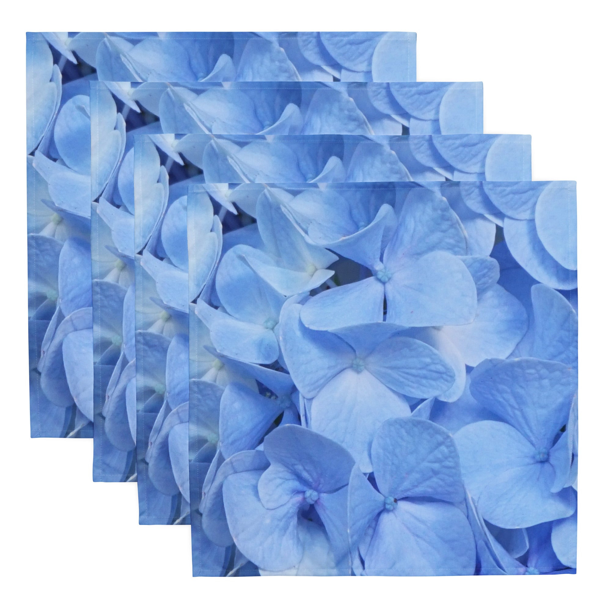 Blue Hydrangea Cloth napkin set
