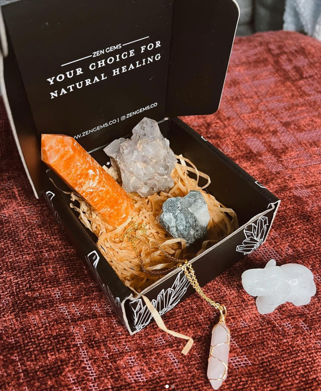 Crystal Mystery Box - Healing Stones, Candles & More!