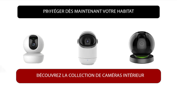 Collection de caméras intérieur de surveillance