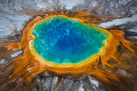 Grand Prismatic in Yellowstone National Park