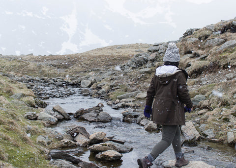 Randonnée dans les montagnes