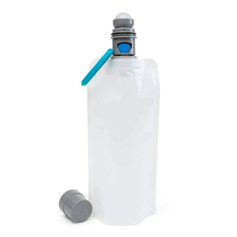 BW3879 - 600ml Collapsible Water Bottle with Carabiner Clip