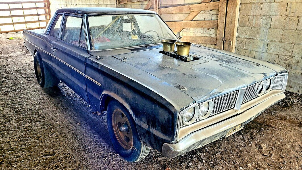Barn-Built Gold Digger 1966 Dodge Coronet Honors Big Willie and Mr. No