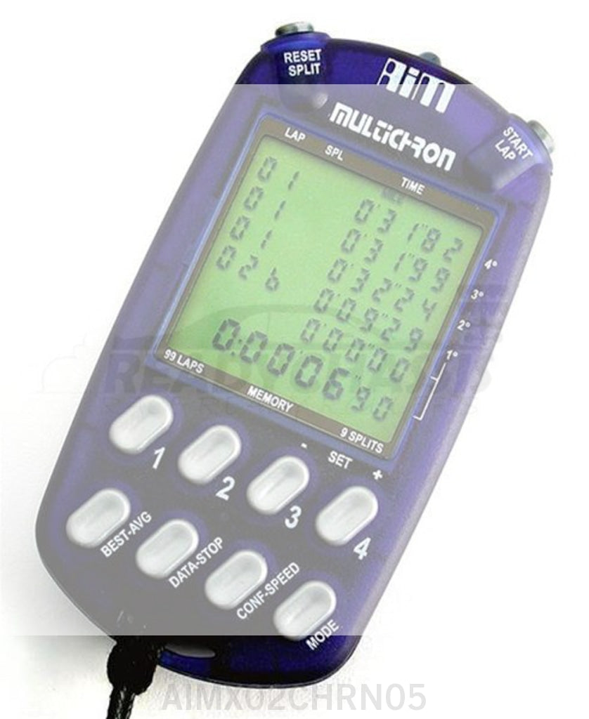 AiM Sports Stopwatch MultiChron 4 Car 99 Lap X02CHRN05