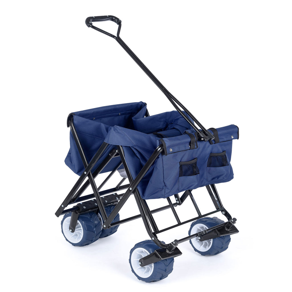 yello folding beach trolley