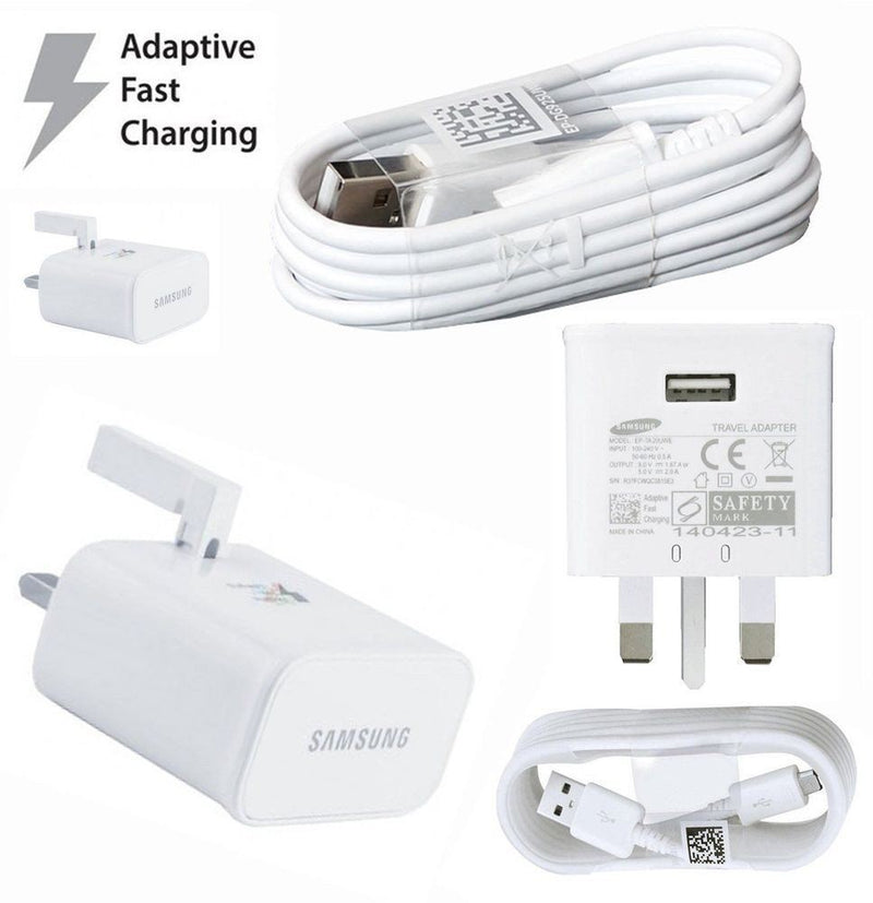 SAMSUNG GALAXY S7 S6 EDGE PLUS NOTE 4 5 GENUINE ADAPTIVE FAST CHARGER