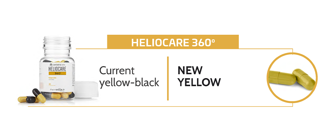 Heliocare 360° Capsules new colour