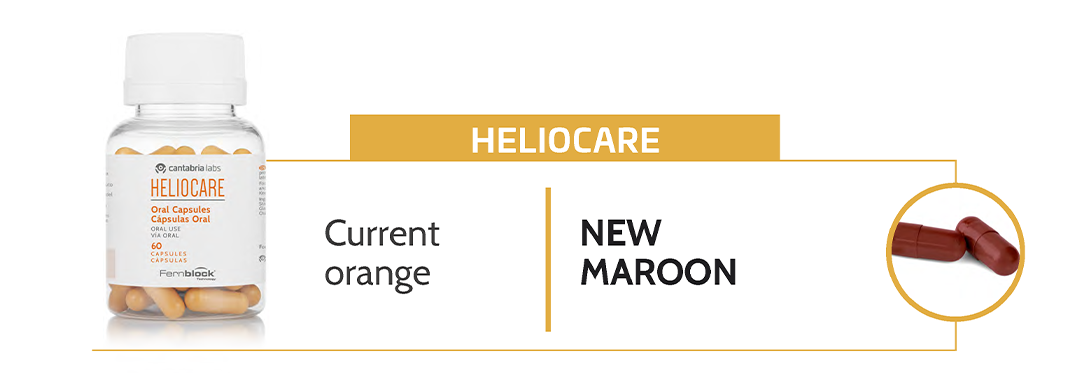 Heliocare Oral Capsules new colour