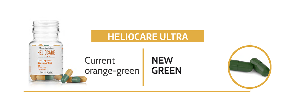 Heliocare Ultra Capsules new colour