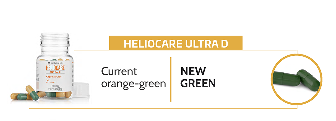Heliocare Ultra D Capsules new colour