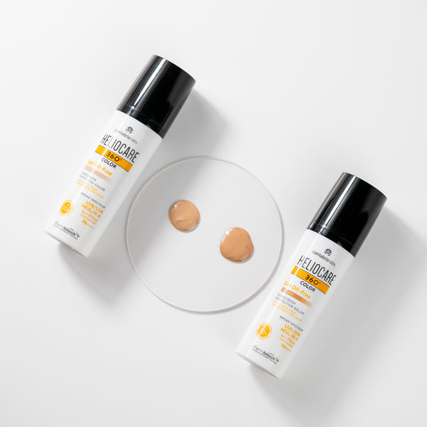 Heliocare 360° Color Oil-Free Gel in Beige and Bronze