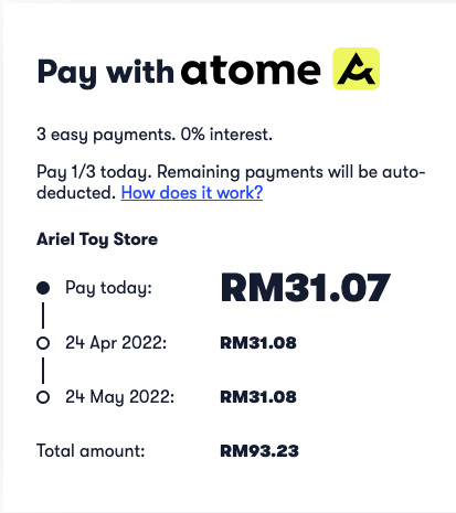Buy now pay later installment malaysia