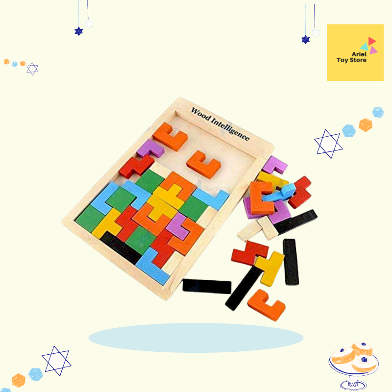 Educational Tetris Puzzle Toy | Ariel Toy Store