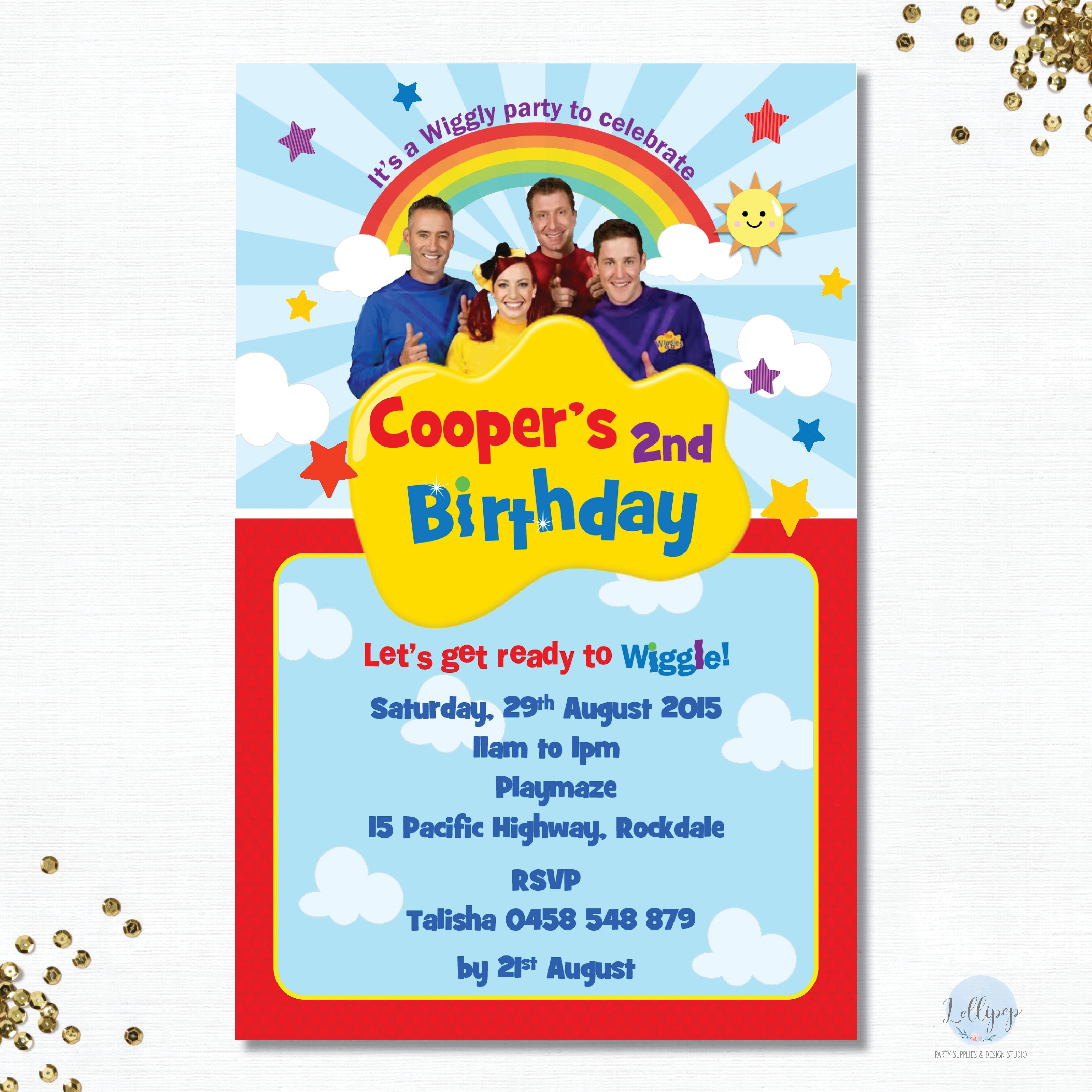 order party invitations