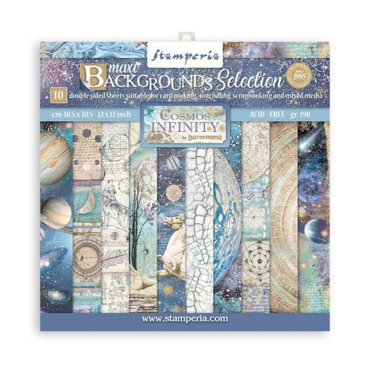 Stamperia Scrapbooking Sea World - 12 x 12 Paper Pad – Decoupage Napkins.Com