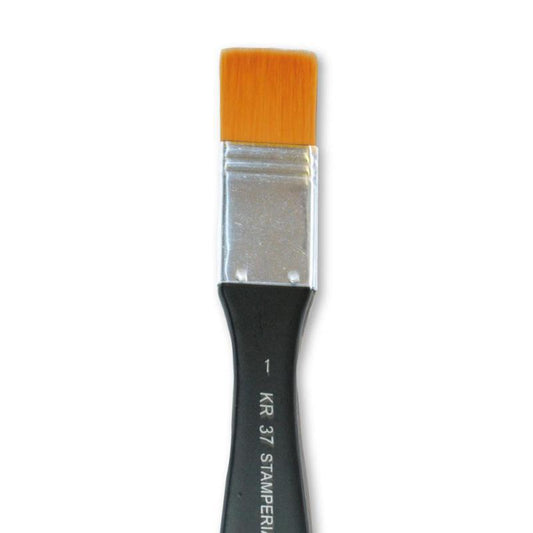 Flat brush, size 8