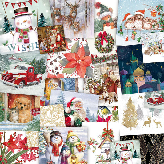 Decoupage Napkins 6.5 - Winter Animals – Ninnys Napkins