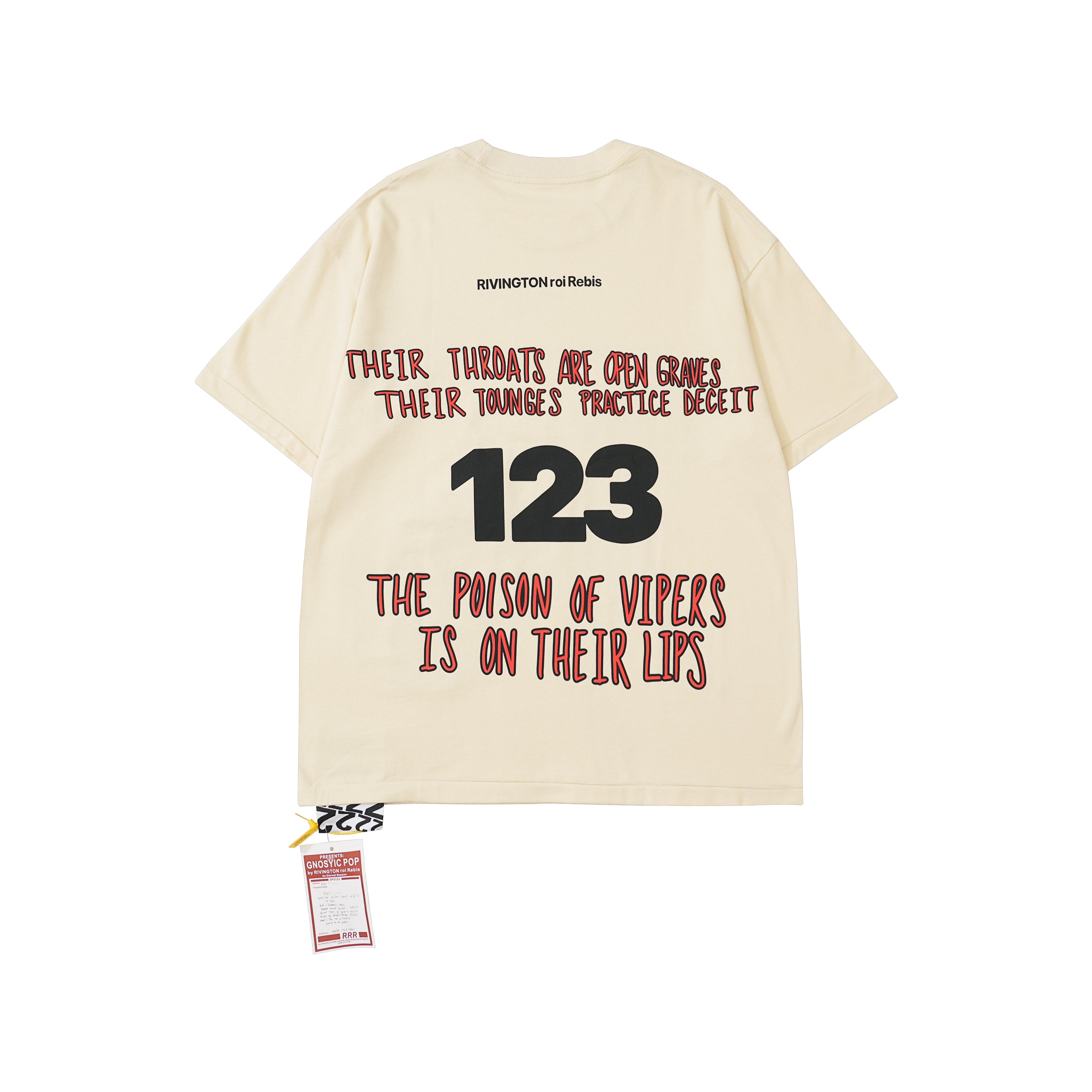 RRR123 RIVINGTON roi Rebis 123 T-SHIRT | cprc.org.au