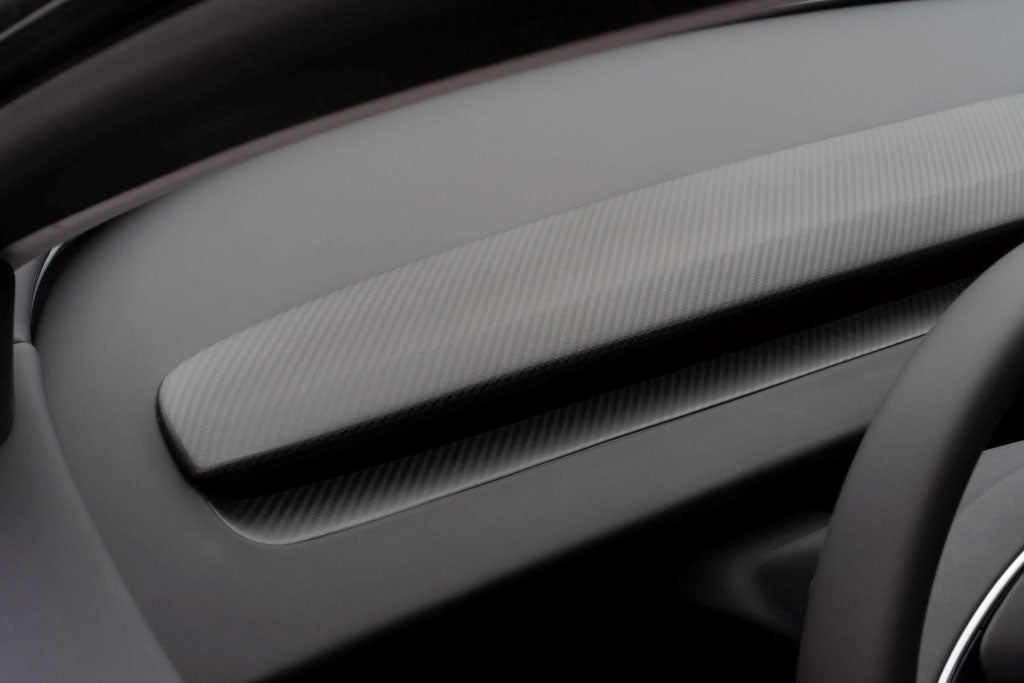 Carbon Fiber Front Strip Cover for Tesla Model 3 Highland
