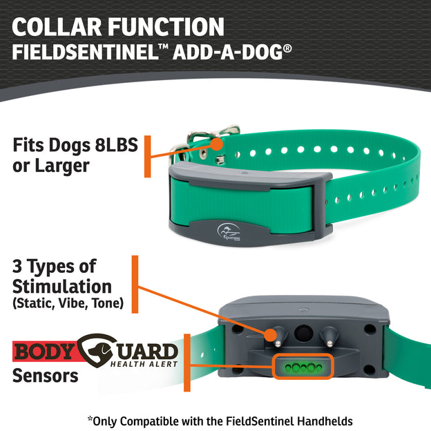FieldSentinel™ 825/1825 Add-A-Dog® Collar