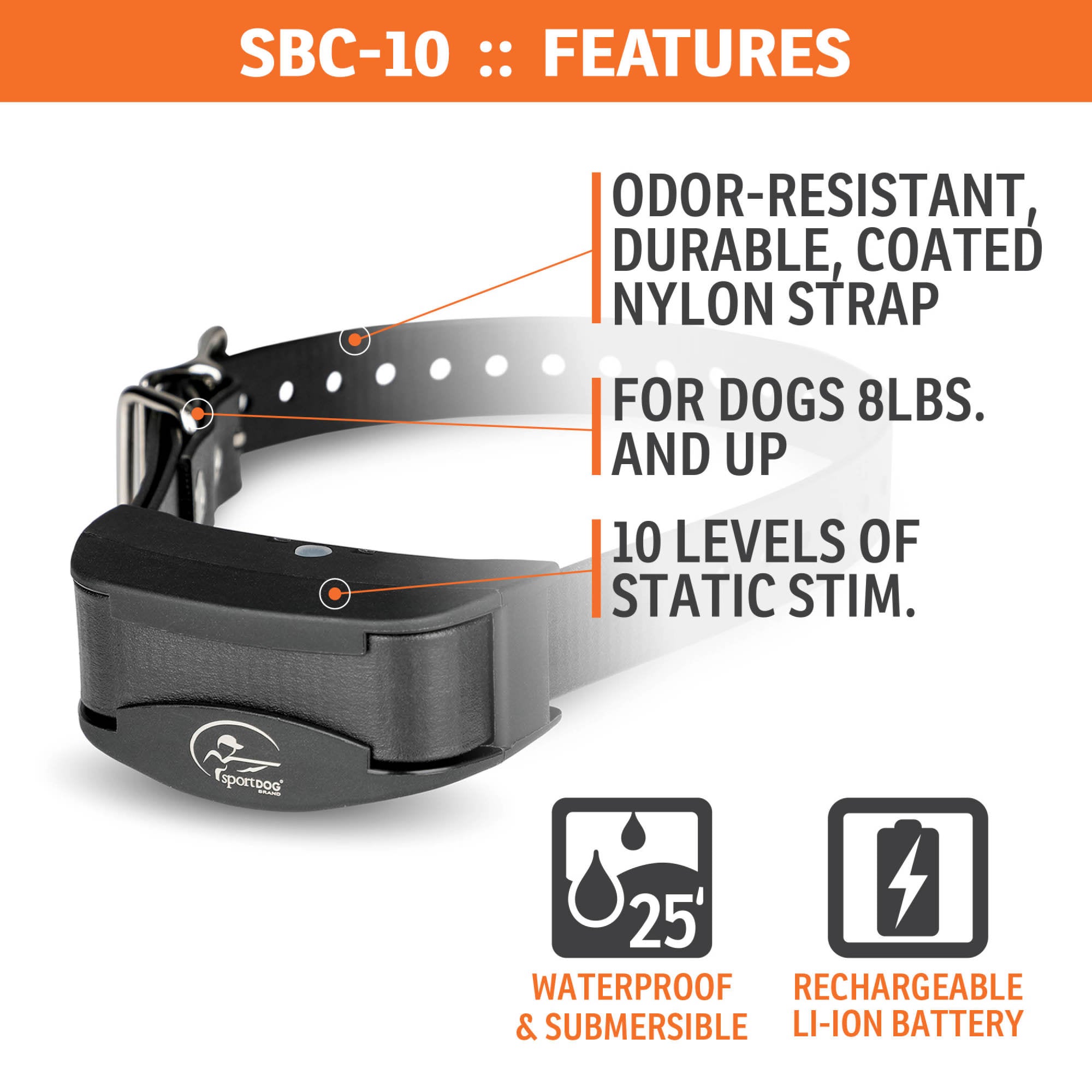 Sportdog bark hot sale collar sbc 00