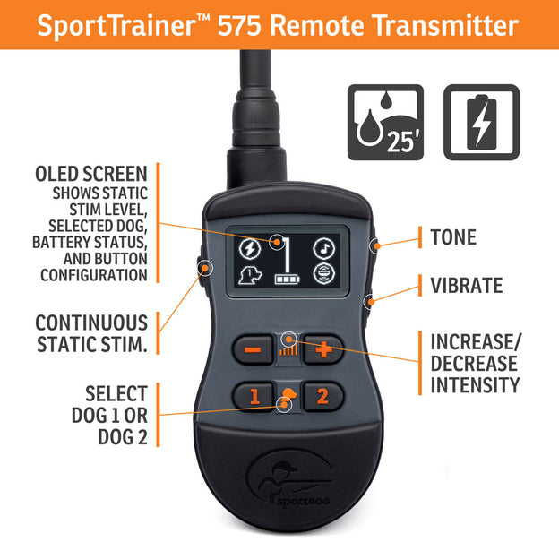 SportDOG Brand SportTrainer 575 Electronic Dog Training Collar