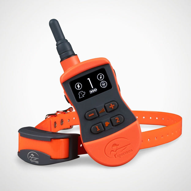 SportDOG Brand SportTrainer 575 Dog Training Collar - 500 Yard Range -  Bright, Easy to Read OLED Screen - Waterproof, Rechargeable Remote Trainer  with