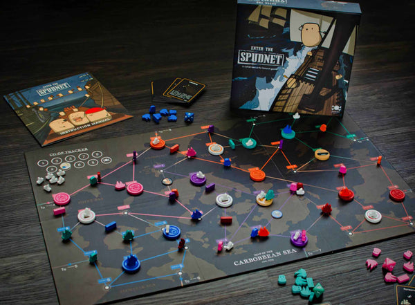 Enter the spudnet board game's replayability can play differently with varying number of players