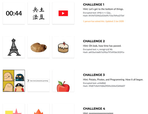 Potato cracker challenge, learn coding with games