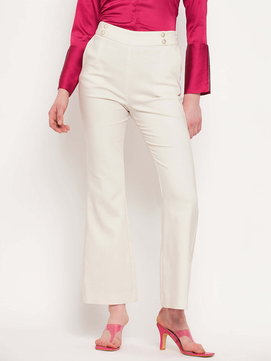 Buy MADAME Trousers online  Women  87 products  FASHIOLAin