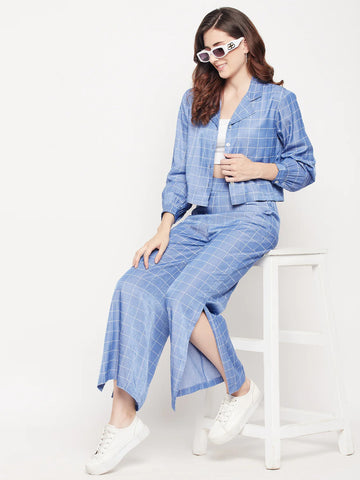 Top And Pant With Side Slits