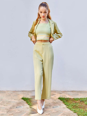 Madame Lime Green Trouser