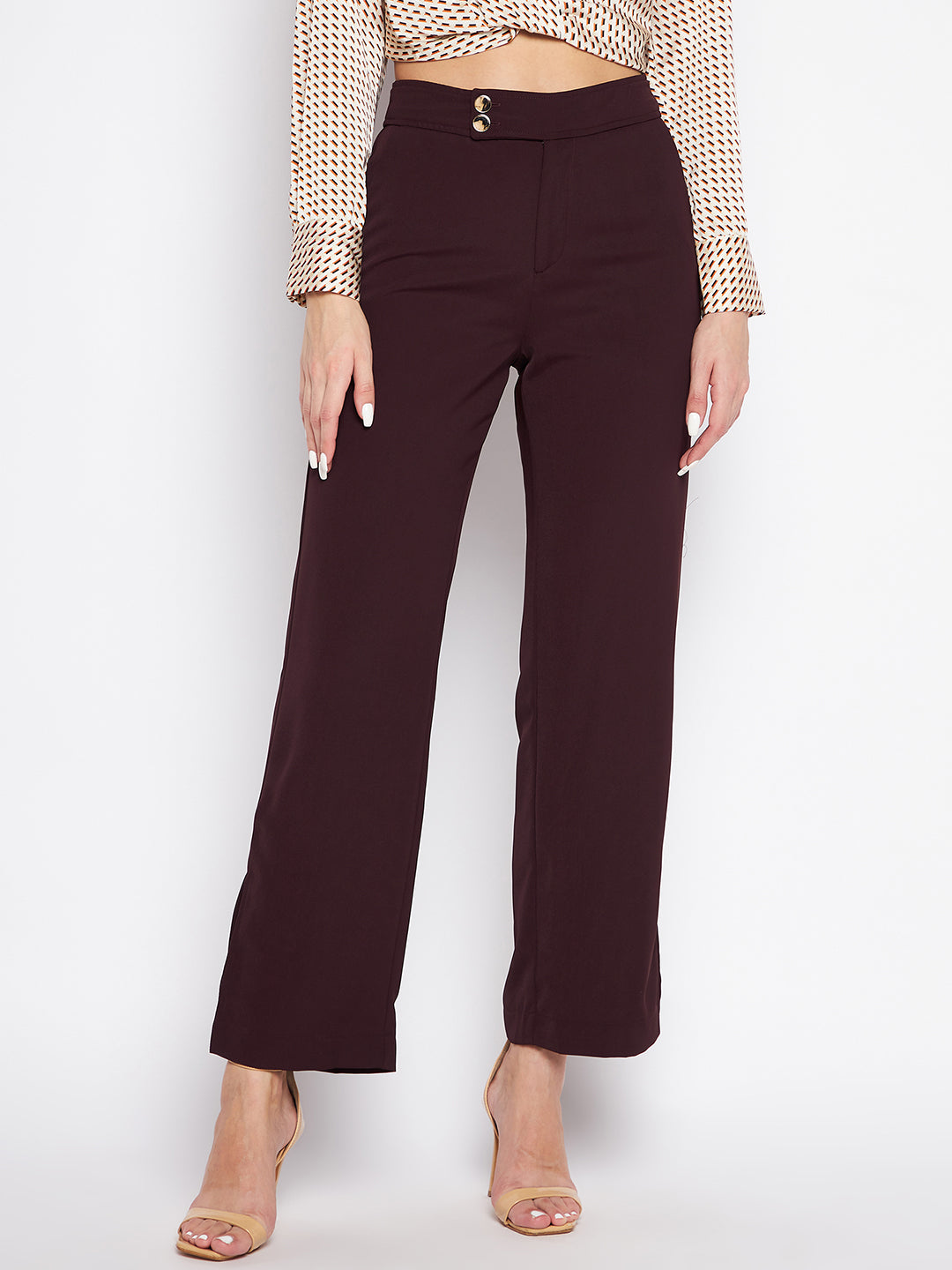 Women Trouser  Buy Trouser for Women Online  Glamly