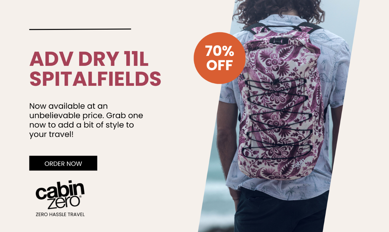 CabinZero-ADV-Dry-Spitalfields-11L-Beach-Backpack-for-Paradise-Found