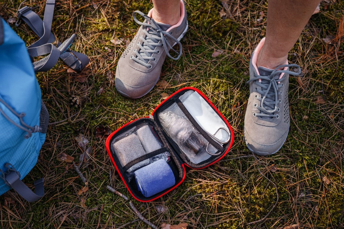 First Aid Kit - A Portable Medicine and Bandage Kit