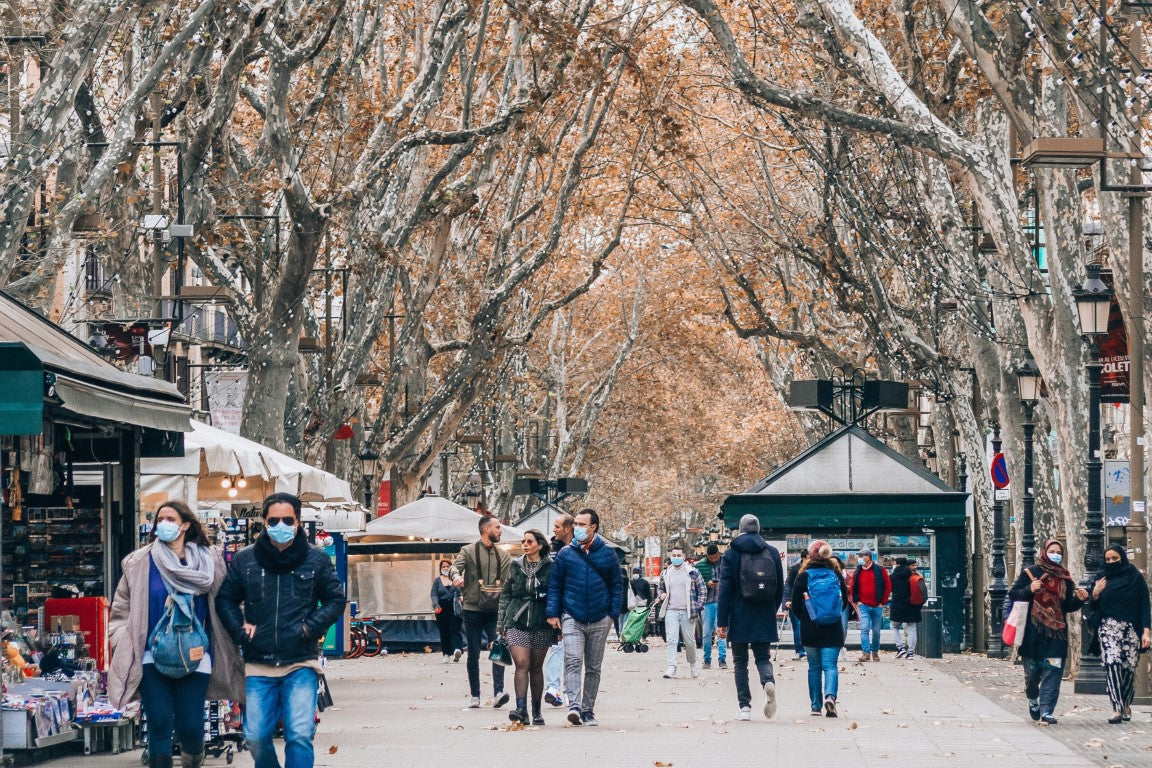 La Rambla - The Large Pedestrian Square